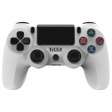 PS4 Powergaming V2 Blanc Bluetooth Manette