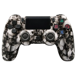 PS4 Powergaming V2 Skull Bluetooth Manette