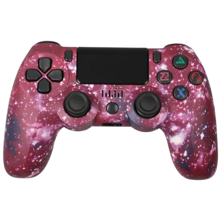 PS4 Powergaming V2 Line Purple Star Bluetooth Manette