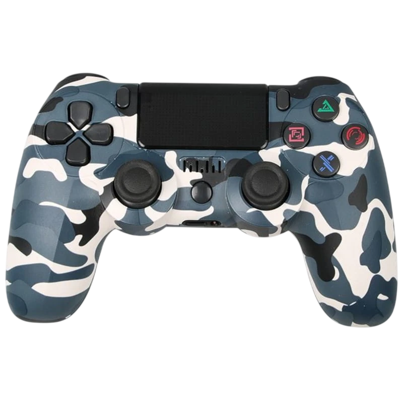 PS4 Powergaming V2 Bleu Camouflage Bluetooth Manette