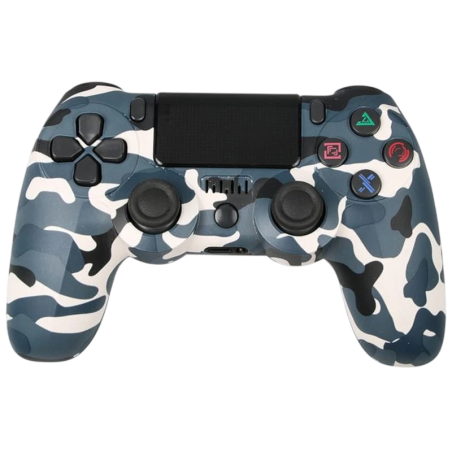 PS4 Powergaming V2 Bleu Camouflage Bluetooth Manette
