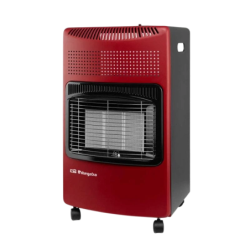 Orbegozo HCE 74 Rouge 4200W protection contre la surchauffe Chauffage à gaz