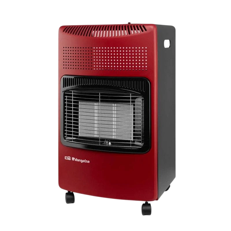 Orbegozo HCE 74 Rouge 4200W protection contre la surchauffe Chauffage à gaz