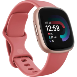 Fitbit Versa 4 Rose AMOLED GPS NFC 6 jours +40 sports 5ATM Smartwatch