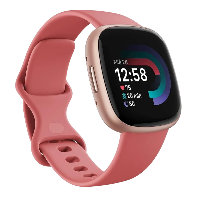 Fitbit Versa 4 Rose AMOLED GPS NFC 6 jours +40 sports 5ATM Smartwatch