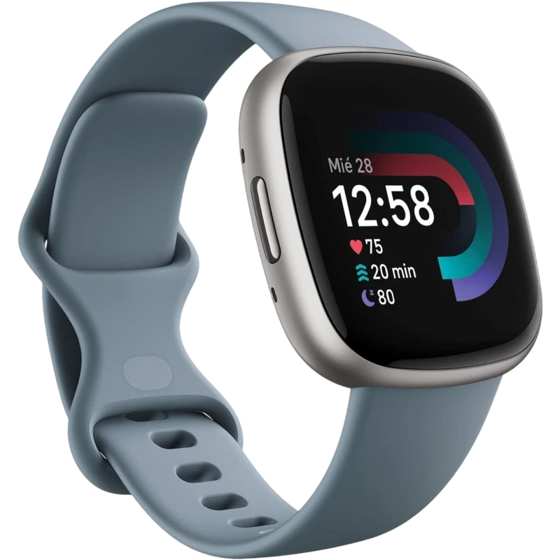 Fitbit Versa 4 Platine GPS NFC 6 jours +40 sports 5ATM Smartwatch