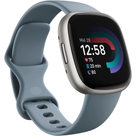Fitbit Versa 4 Platine GPS NFC 6 jours +40 sports 5ATM Smartwatch