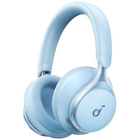 Soundcore Space One Bleu Arceau ANC Bluetooth 5.3 55h Casque sans fil