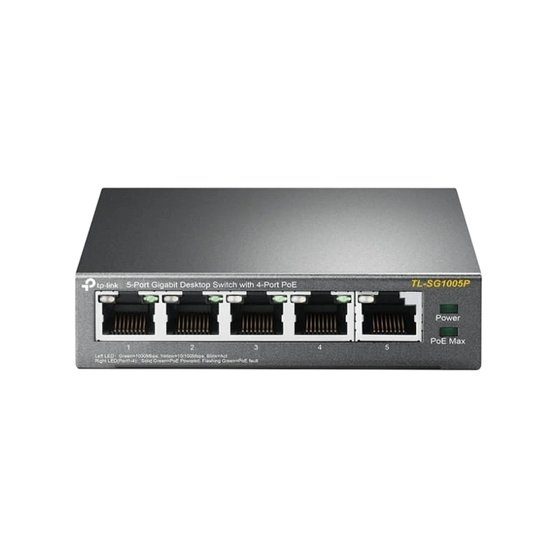 TP-Link TL-SG1005P PoE+ Noir Switch