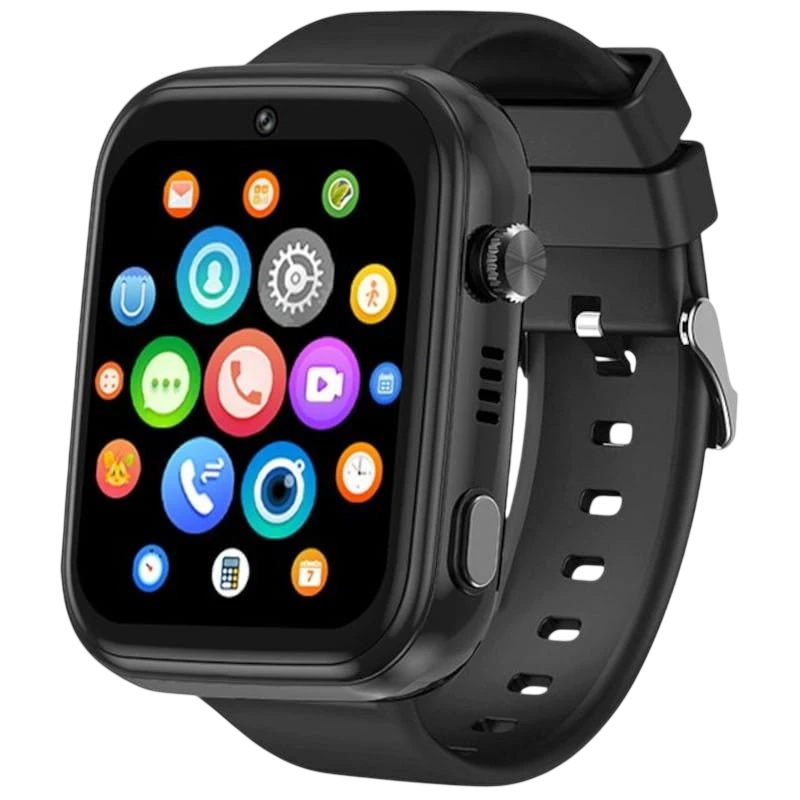 T45 Pro Noir 1,83 pouces IPS GPS IP67 Smartwatch pour enfants
