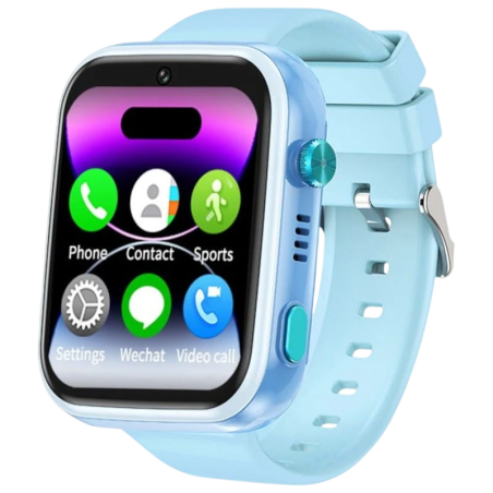 T45 Pro Bleu 1,83 pouces IPS GPS IP67 Smartwatch pour enfants