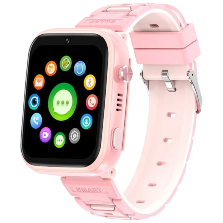 T45 Rose 1,83 pouces IPS GPS IP67 Smartwatch pour enfants