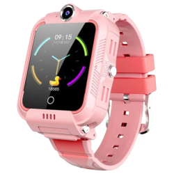 T17G 4G Rose 1,4 pouces IPS GPS IP67 Smartwatch pour enfants
