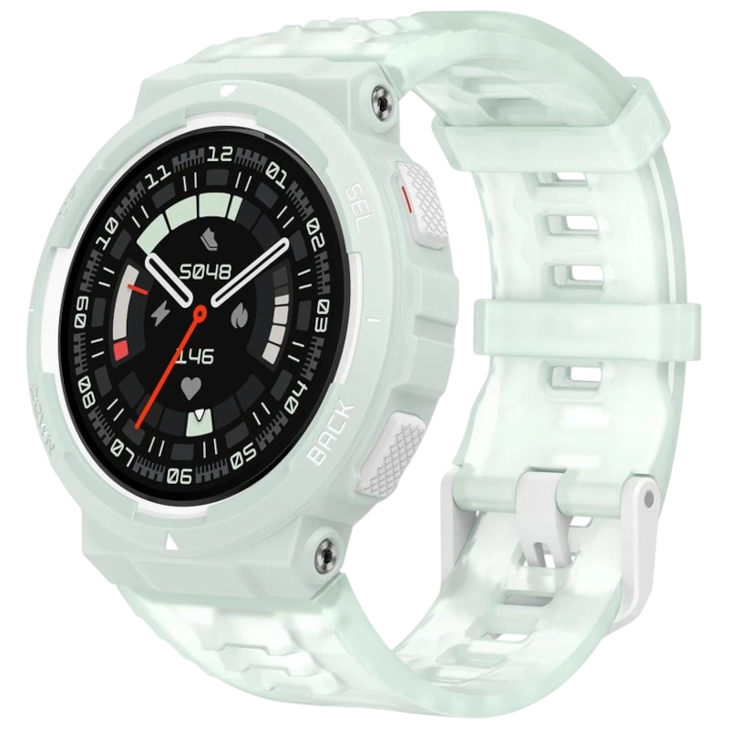 Amazfit Active Edge Vert - Montre Connectée avec GPS