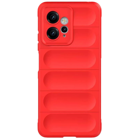 Coque en silicone Wave Xiaomi Redmi Note 12 4G Pro Rouge