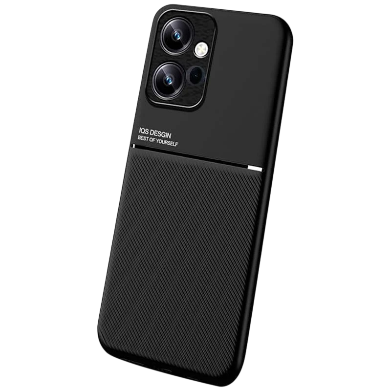 Coque en simili silicone Xiaomi Redmi Note 12 4G Magnetic Shockproof Noir