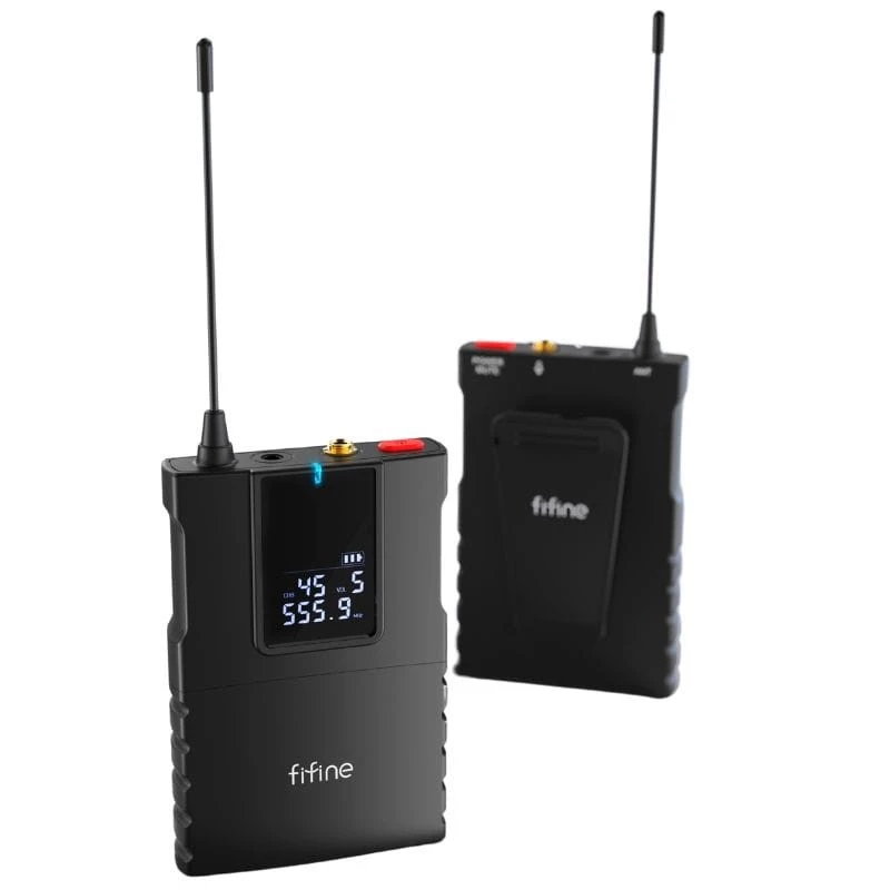 Fifine C8 Noir sans fil 9h Microphone