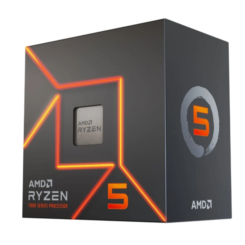 AMD Ryzen 5 7600 3,8 GHz BOX 6 cœurs 12 threads AM5 Processeur