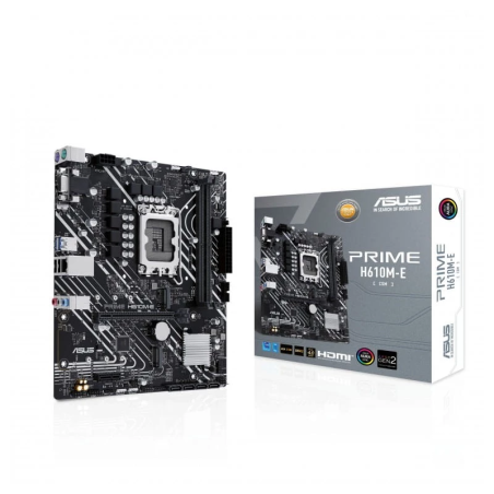 ASUS PRIME H610M-E-CSM LAN Gigabit ATX 24 broches Intel H610 LGA 1700 2 emplacements M.2 Carte mère