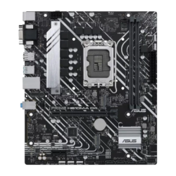 ASUS PRIME H610M-A D4-CSM LGA 1700 micro ATX Gigabit Ethernet Intel H610 2 emplacements M.2 Carte mère
