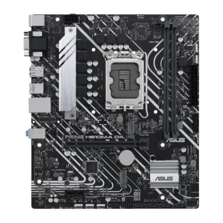 ASUS PRIME H610M-A D4-CSM LGA 1700 micro ATX Gigabit Ethernet Intel H610 2 emplacements M.2 Carte mère