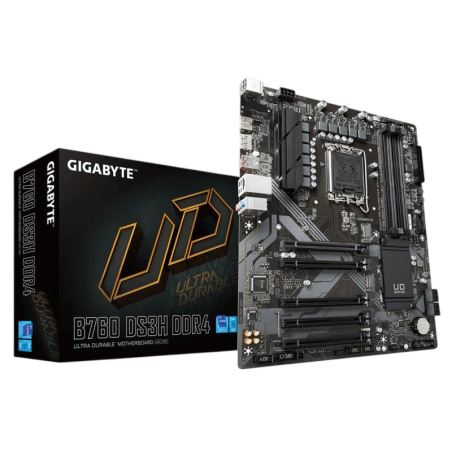 Gigabyte B760 DS3H DDR4 Express LGA 1700 ATX 2 emplacements M.2 Carte mère