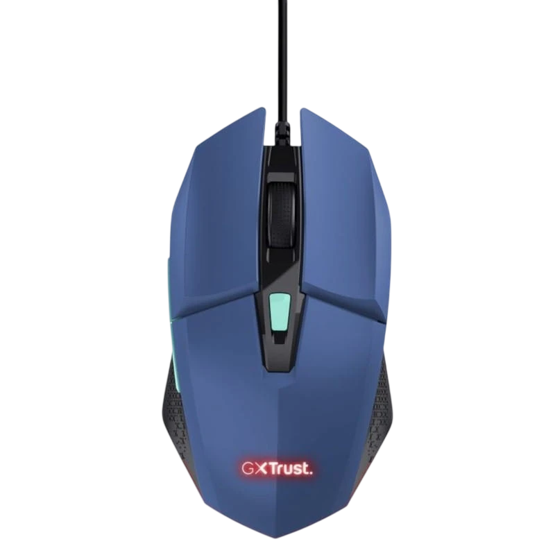 Trust GXT109B FELOX USB Bleu 6400 DPI 6 boutons 108 g Souris