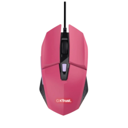 Trust GXT109P FELOX USB type A Rose 6400 DPI 6 boutons 108 g Souris