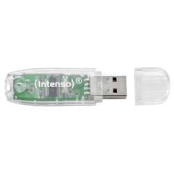 Intenso Rainbow Line 32GB Transparent USB 2.0 Clé mémoire