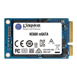 Kingston KC600 mSATA 256GB SATA III 550MB/s SSD