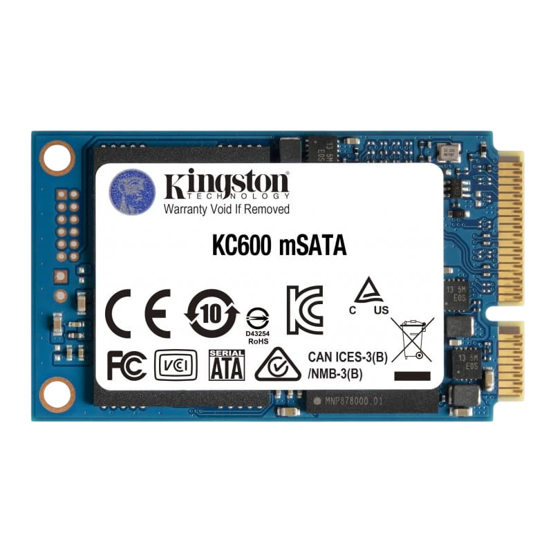 Kingston KC600 mSATA 256GB SATA III 550MB/s SSD
