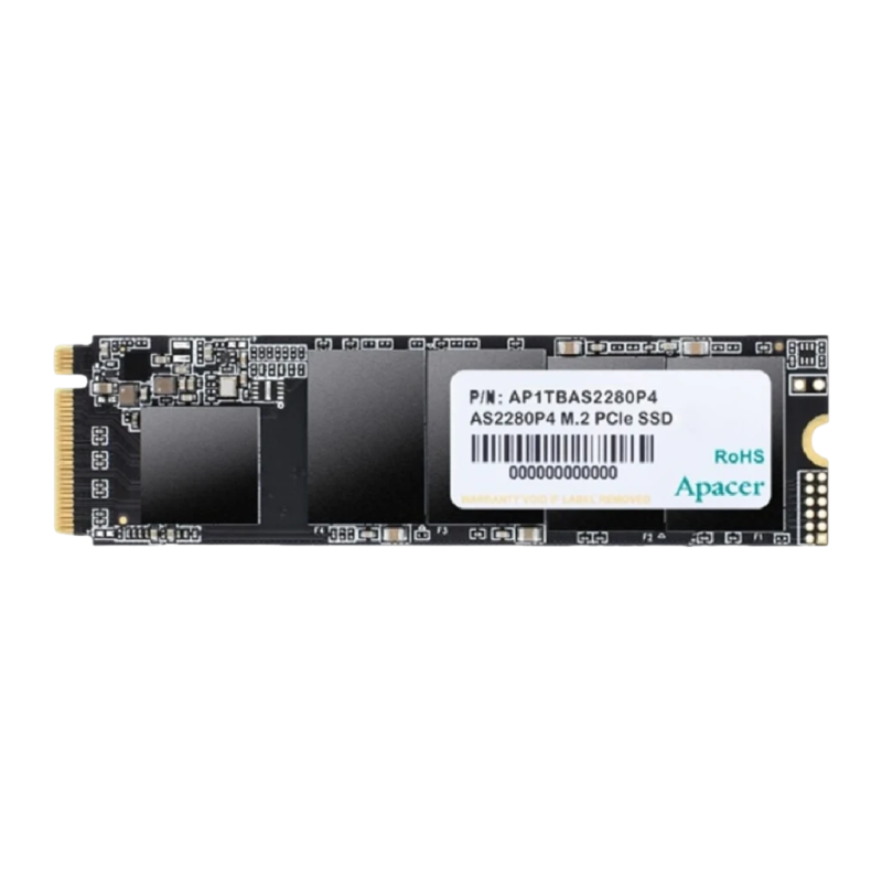 Apacer AS2280P4 1TB NVMe M.2 PCIe 3.0 2280 3000MB/s SSD
