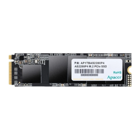 Apacer AS2280P4 1TB NVMe M.2 PCIe 3.0 2280 3000MB/s SSD