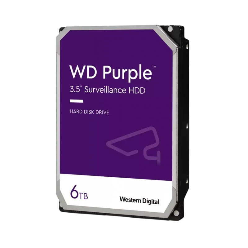 WD WD64PURZ 6TB SATA III 3,5 pouces 5400rpm Disque dur