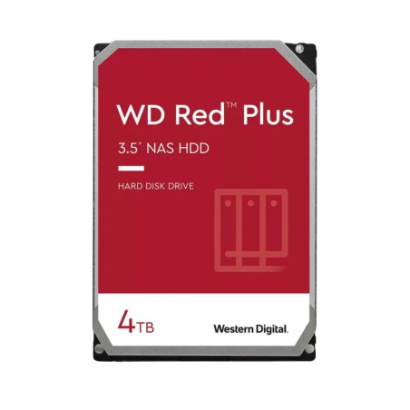 WD Red Plus WD40EFPX 4TB SATA III 3,5 pouces 5400rpm Disque dur