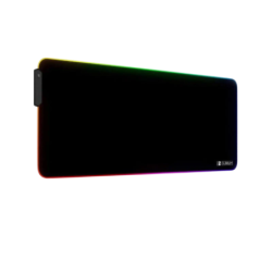 Tapis de souris Subblim XL Premium LED RGB 9 couleurs Noir