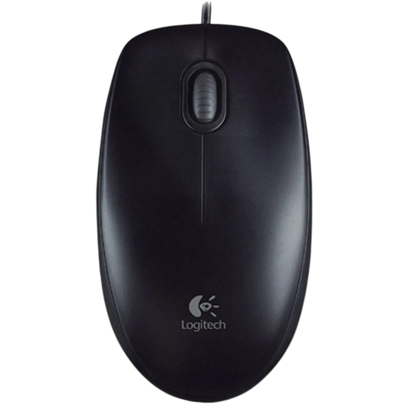 Logitech B100 Noir USB 800 DPI 3 boutons Souris