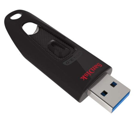 SanDisk Ultra 256GB Noir USB 3.0 150MB/s Clé mémoire