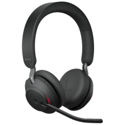 Jabra Evolve2 65 MS Stereo Noir Arceau Bluetooth 5.0 Casque sans fil
