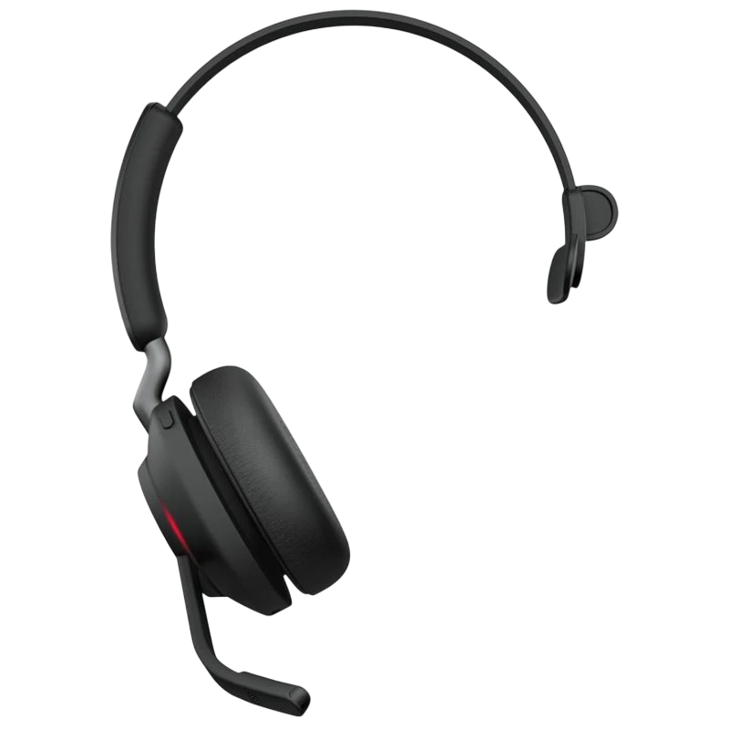 Jabra Evolve2 65 MS Mono Noir Arceau Bluetooth 5.0 Casque sans fil