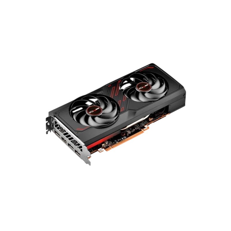 Sapphire PULSE 11324-01-20G AMD Radeon RX 7600 8 GB GDDR6 Noir 2 ventilateurs 3 DisplayPort Carte graphique