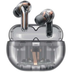 SoundPEATS Capsule3 Pro Noir Transparent TWS Bluetooth 5.3 52h Écouteurs sans fil
