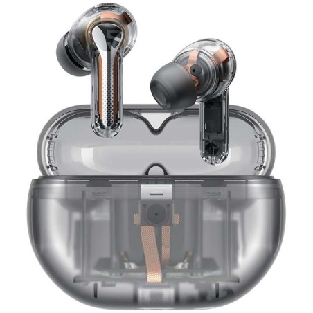 SoundPEATS Capsule3 Pro Noir Transparent TWS Bluetooth 5.3 52h Écouteurs sans fil