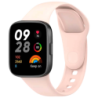 Bracelet en silicone Xiaomi Redmi Watch 3 Rose