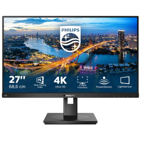 Philips B Line 278B1/00 Noir 27 pouces 4K IPS 4ms Monitor