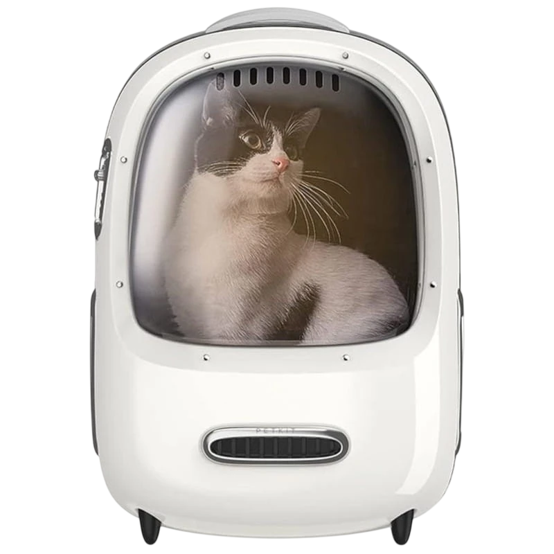 PETKIT Breezy Dome 2 Sac à dos de voyage pour chiens et chats Blanc