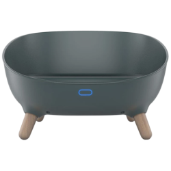 Petoneer Cozy Sofa Gris Canapé Intelligent Pour Animaux Lit chauffant avec appli programmable