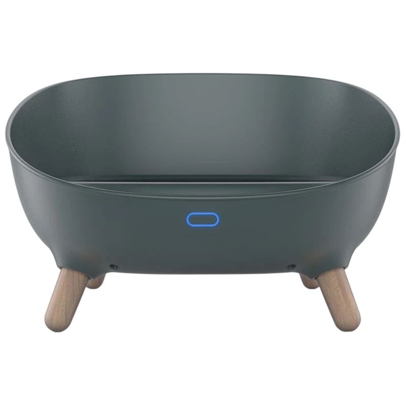 Petoneer Cozy Sofa Gris Canapé Intelligent Pour Animaux Lit chauffant avec appli programmable