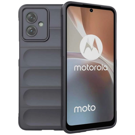 Coque en silicone Wave Motorola Moto G54 Gris