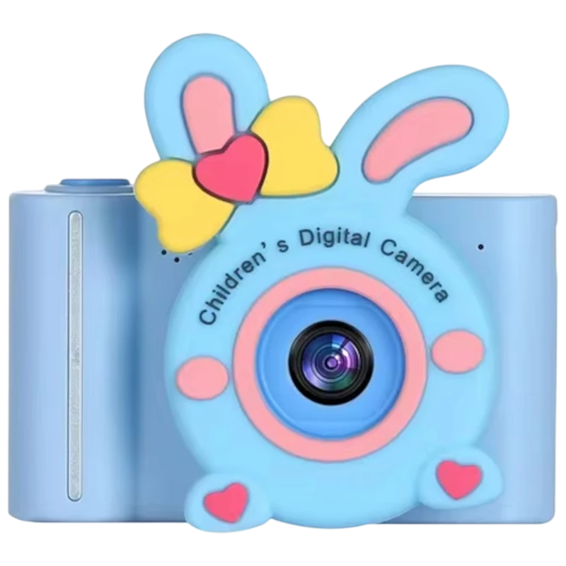 A16S Lapin Bleu Full HD 600mAh Appareil photo numérique pour enfants